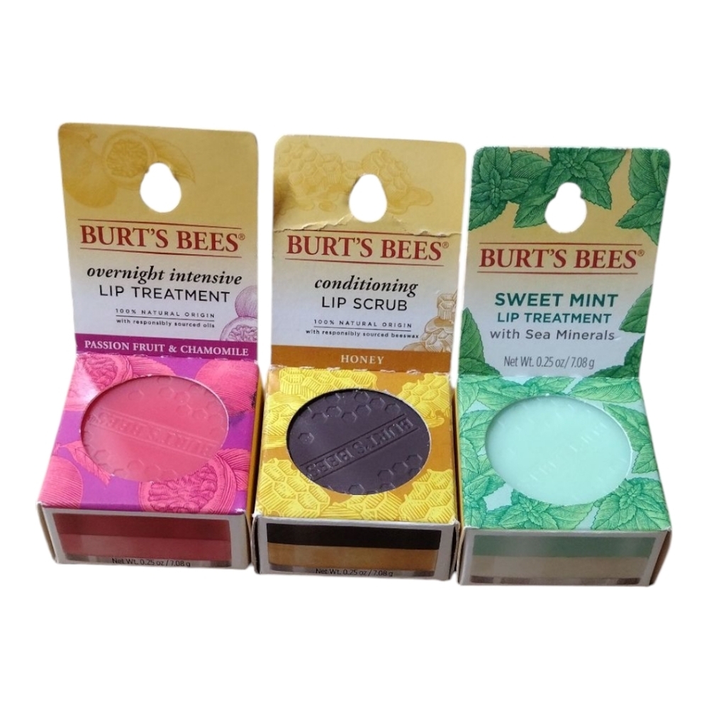 Burt's Bees Lip‎ Treatment Trio